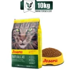 غذای خشک گربه بالغ جوسرا طعم مرغ و سالمون نیچرکت