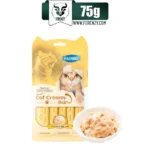 بستنی گربه فنبی طعم مرغ و زرده تخم مرغ