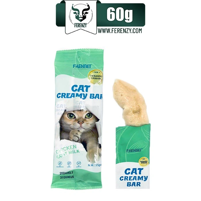 بستنی گربه فنبی طعم مرغ و شیر بز