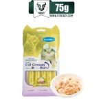 بستنی گربه فنبی طعم سالمون و ذغال اخته