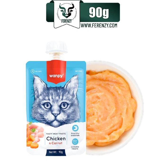 پودینگ گربه بالغ ونپی با طعم مرغ و هویج