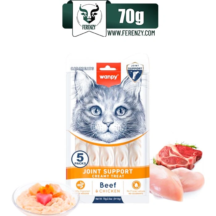 بستنی گربه بالغ ونپی طعم مرغ و گوشت مدل تقویت مفاصل