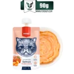 پودینگ گربه ونپی طعم ماهی سالمون و مرغ و هویج